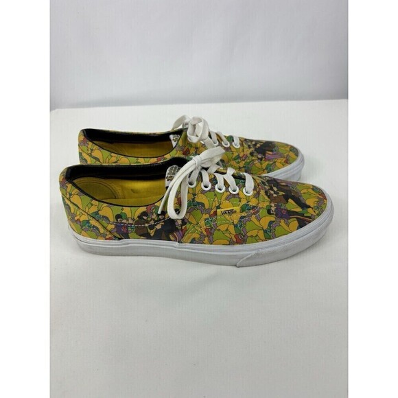 Vans Yellow Submarine The Beatles Sneakers Yellow Womens 8.5 Mens 7 - Picture 5 of 11